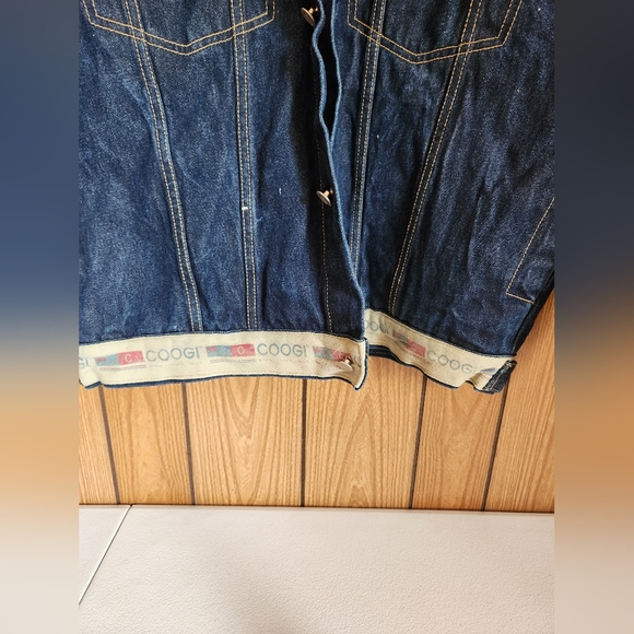 Mens Coogi australia down under blue Denim Jacket size M - Picture 3 of 7
